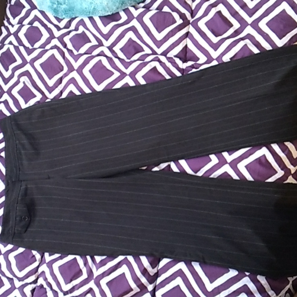 Pin striped women's pants